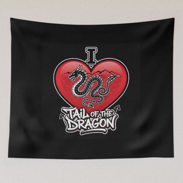 Item preview, Tail of the Dragon I Love Tail of the Dragon Legendary Curves Rider Design designed and sold by enzoade.