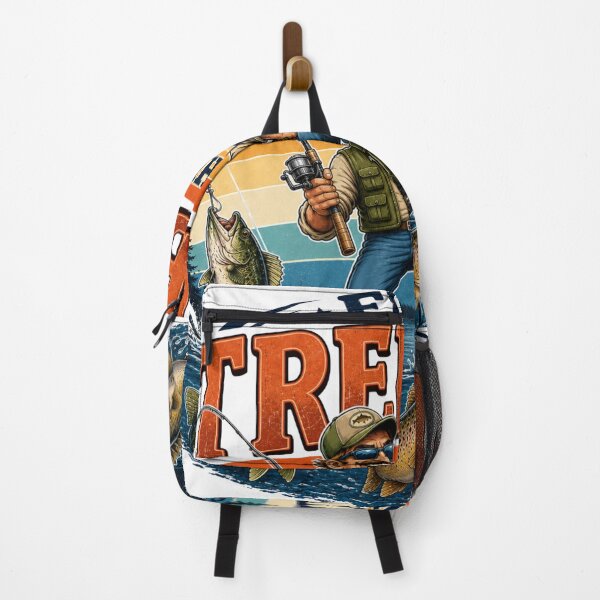 Item preview, Fish Tremble When I Show Up – Retro Fishing Humor Design for Anglers designed and sold by tareankush.