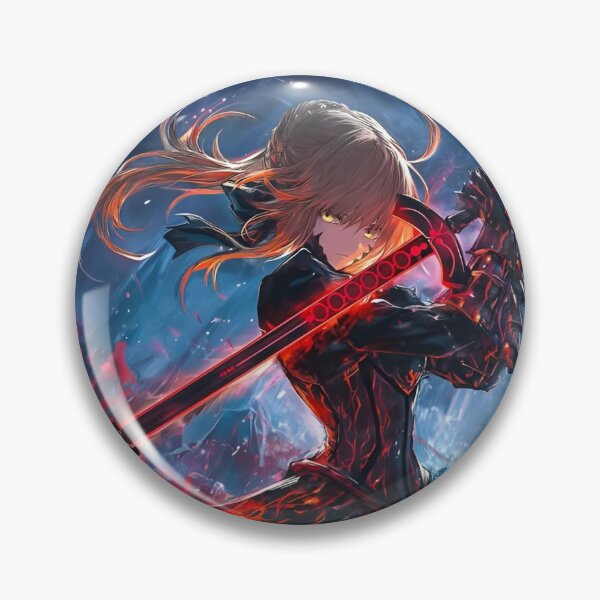 Item preview, Crimson Blade Anime Warrior Girl | Dark Fantasy Samurai Aesthetic Art designed and sold by Dyan4.