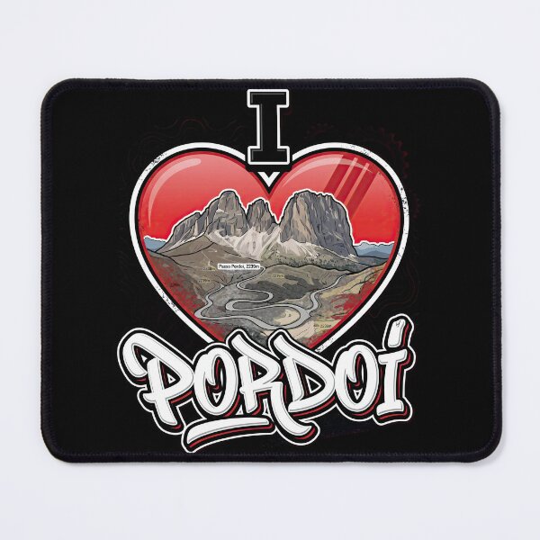 Item preview, Pordoi Pass I Love Pordoi Italian Alps Motorcycle Graphic designed and sold by enzoade.