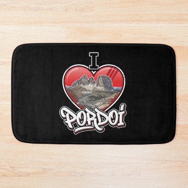 Item preview, Pordoi Pass I Love Pordoi Italian Alps Motorcycle Graphic designed and sold by enzoade.