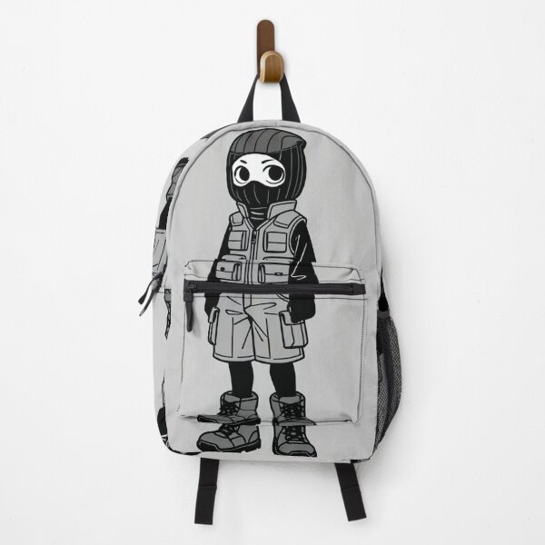 Item preview, Fashion - Man in Gray Puffer Vest Balaclava Cargo Streetwear Anime Variant 5 designed and sold by AnimeShin.