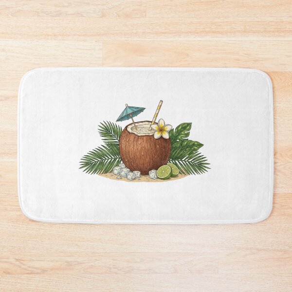 Item preview, Summer Tropical Coconut Cocktail designed and sold by SOUFIANE1991.
