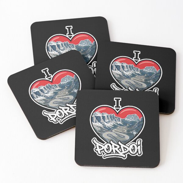 Item preview, Pordoi Pass I Love Pordoi Legendary Switchbacks Rider Design designed and sold by enzoade.