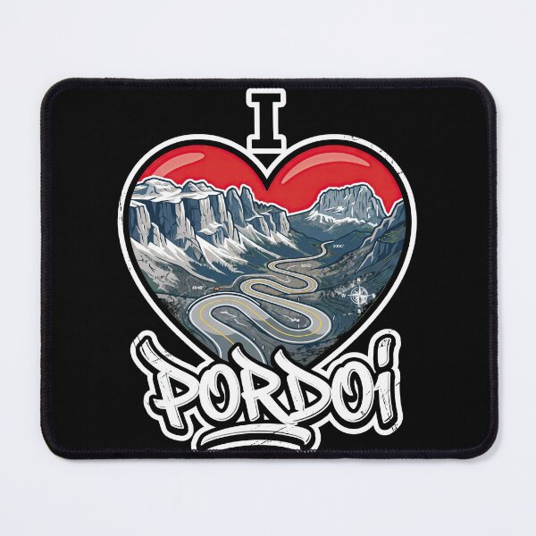 Item preview, Pordoi Pass I Love Pordoi Legendary Switchbacks Rider Design designed and sold by enzoade.
