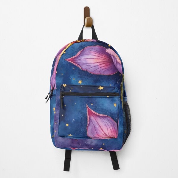 Item preview, Starlit Sakura Nova – Celestial Watercolor Blossom Illustration designed and sold by Oonward2021.