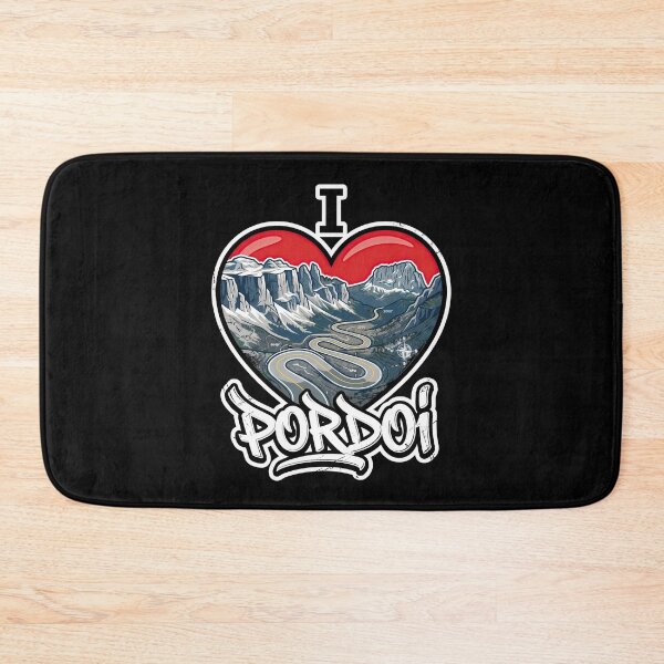 Item preview, Pordoi Pass I Love Pordoi Legendary Switchbacks Rider Design designed and sold by enzoade.