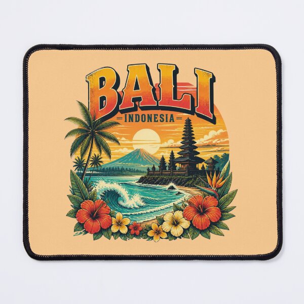 Item preview, Bali Indonesia – Tropical Sunset Temple Design designed and sold by ABLAT_CREATIONS.