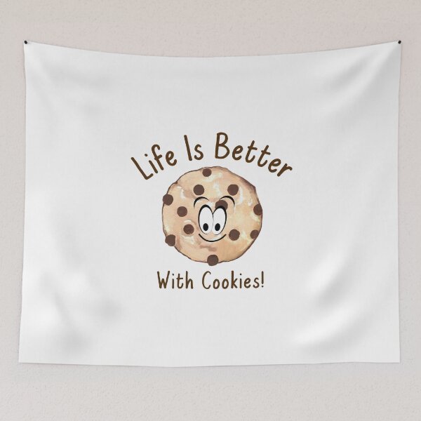 Item preview, Funny Cookies Life Is Better With Cookies designed and sold by Sartoris Art.