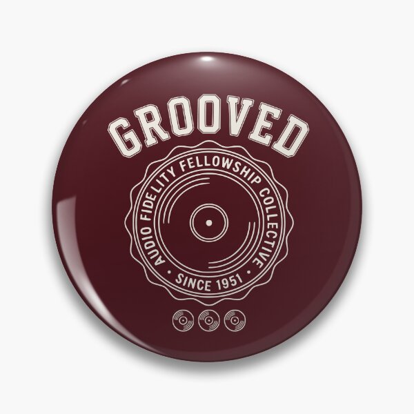 Item preview, Grooved Vintage Audio Lovers Guild Emblem designed and sold by REDDcool.