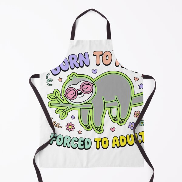 Item preview, Born To Nap Forced To Adult Sloth Funny Nap Lover designed and sold by JMDesignHub.