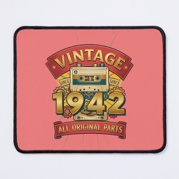 Item preview, Vintage 1942 All Original Parts Retro Cassette Design designed and sold by L&L.