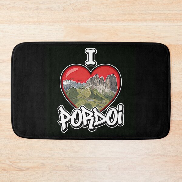 Item preview, Pordoi Pass I Love Pordoi Dolomites Road Adventure Graphic designed and sold by enzoade.