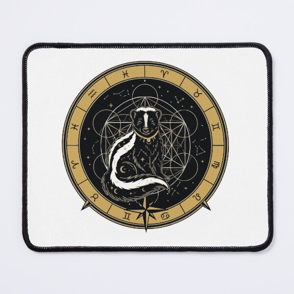 Item preview, Astrology Skunk Celestial Sacred Geometry designed and sold by ArcApparel2020.