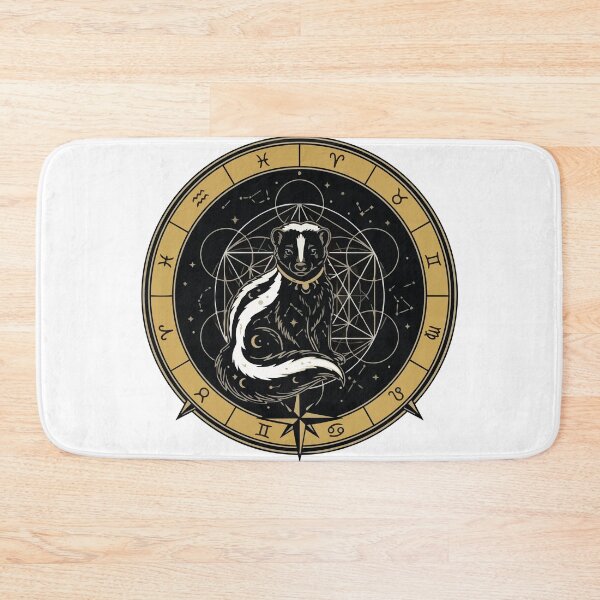 Item preview, Astrology Skunk Celestial Sacred Geometry designed and sold by ArcApparel2020.