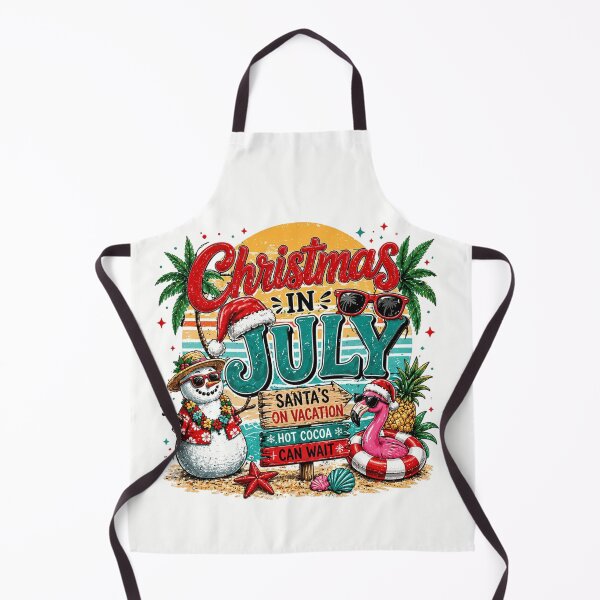 Item preview, Christmas in July Tropical Summer Holiday Beach Christmas designed and sold by Thread&Fable.