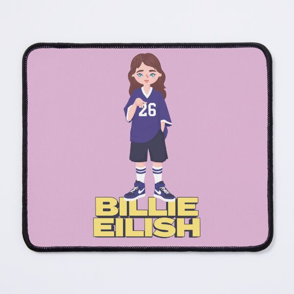 Item preview, Billie Eilish Fan Art – Oversized Basketball Outfit Illustration designed and sold by Miaou Studio.