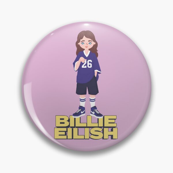 Item preview, Billie Eilish Fan Art – Oversized Basketball Outfit Illustration designed and sold by Miaou Studio.