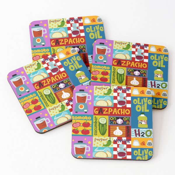 Item preview, Gazpacho - Cold Tomato Soup designed and sold by Sonia Pascual Izquierdo.