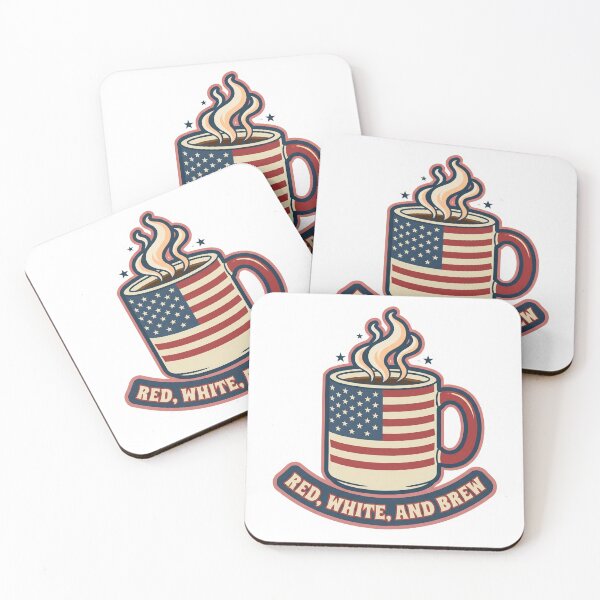 Item preview, Red White and Brew - Anti Social 4th of July Coffee designed and sold by The Silly Grumpy Society.