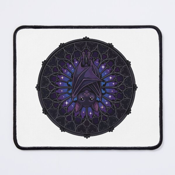 Item preview, Gothic Bat Celestial Rose Window Art designed and sold by ArcApparel2020.