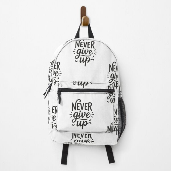 Item preview, Inspirational Never Give Up typography quote designed and sold by Ahmedsyde.