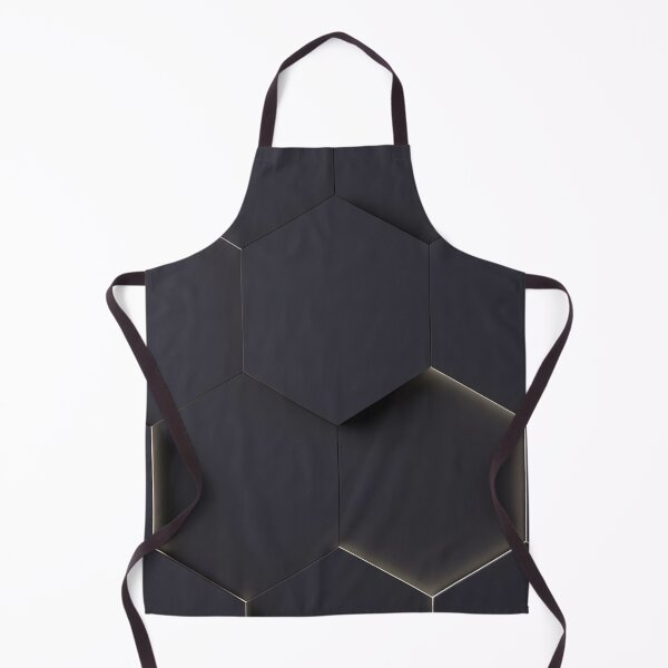 Item preview, Dark Hexagonal Metallic Tile Pattern designed and sold by IntelliMindDesigns.