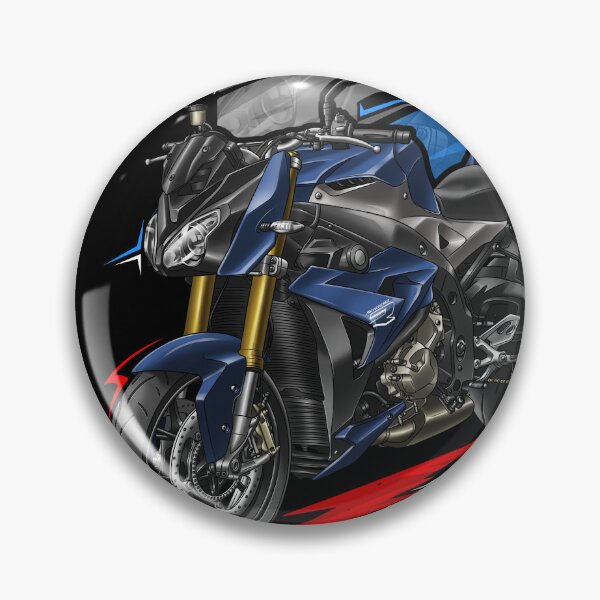 Item preview, Motorcycle S1000R 2014-2015 Frozen Dark Blue for Motorcycle Riders designed and sold by MotoApparelHub.