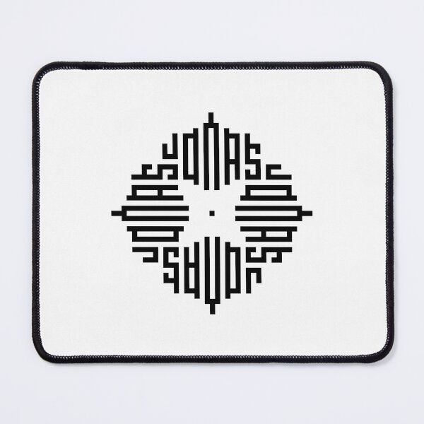 Item preview, JONAS | Black | Modern Geometric Kufi Calligraphy | From Name to Art designed and sold by FOR YOUR NAME.