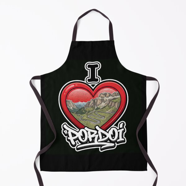 Item preview, Pordoi Pass I Love Pordoi Famous Italian Mountain Pass Design designed and sold by enzoade.