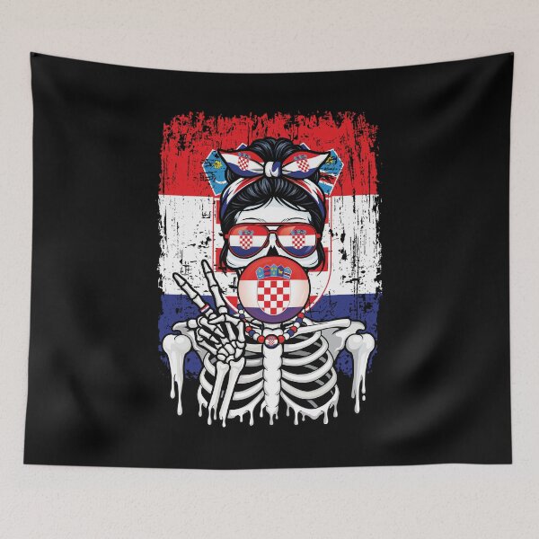 Item preview, Croatia-Inspired Graphic Tee for Everyday Style designed and sold by Colorful Designs.