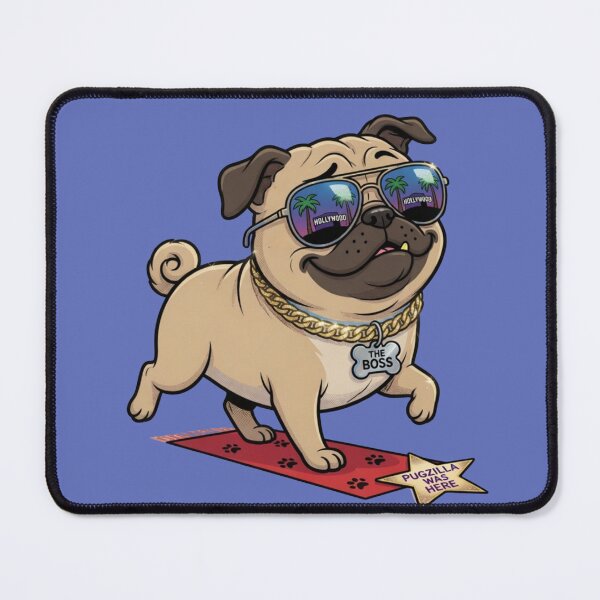 Item preview, The Boss Pug – boss in the house designed and sold by design-rebell.