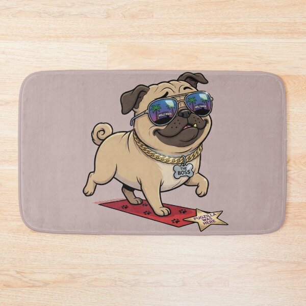 Item preview, The Boss Pug – boss in the house designed and sold by design-rebell.