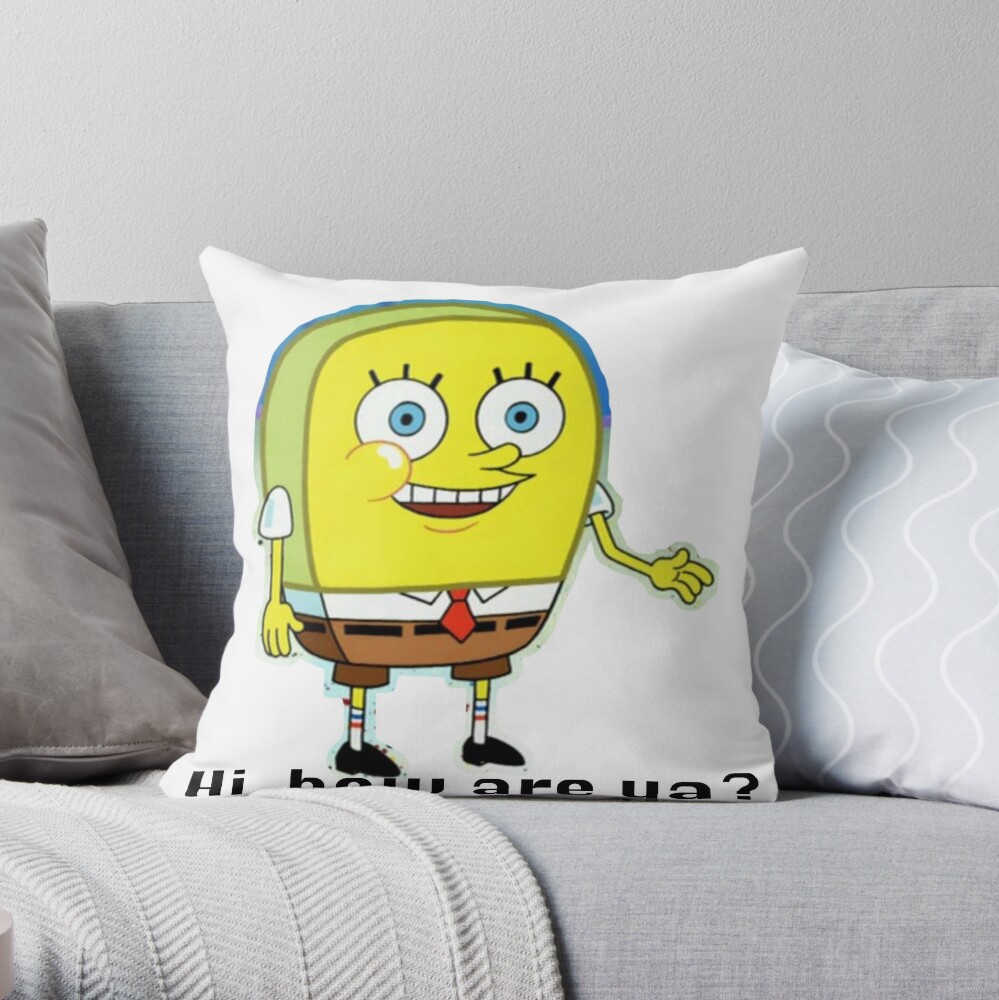 spongebob pillow guy