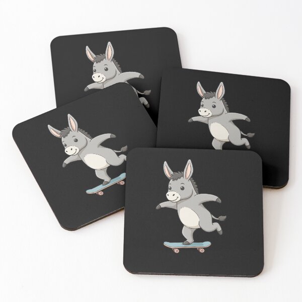Item preview, Funny Donkey Skateboard Skating Zoo Boys Girls Kids designed and sold by rafaeltto.