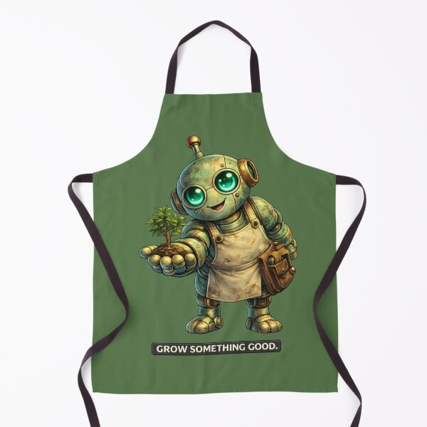 Item preview, Friendly Robot Gardener – Positive Robot Design designed and sold by Yomere.
