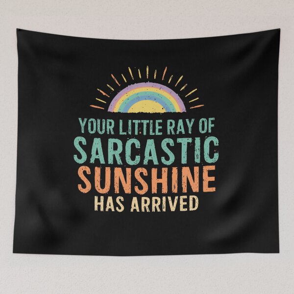 Item preview, Your Little Ray Of Sarcastic Sunshine Has Arrived New Baby Parent Humor designed and sold by RetroMini2026.