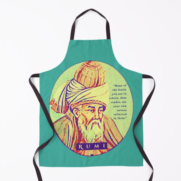 Item preview, Rumi quote: Many of the faults you see in others, dear reader, are your own nature reflected in them. designed and sold by artbleed.