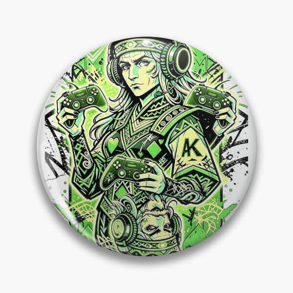 Item preview, Gamer Warrior – Urban Gaming Street Art designed and sold by wojtas90.