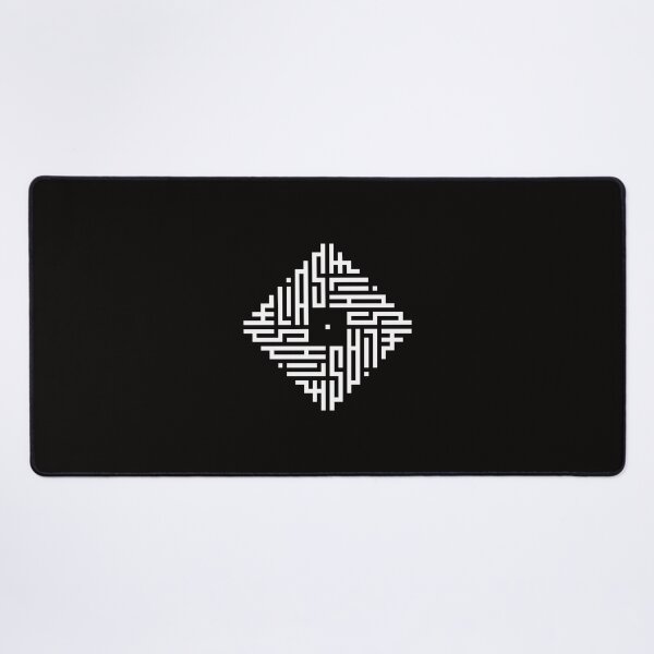 Item preview, ELIAS | White | Modern Geometric Kufi Calligraphy | From Name to Art designed and sold by FOR YOUR NAME.