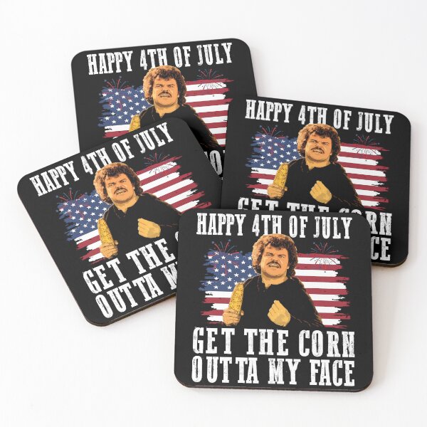 Item preview, Happy 4th of July Nacho Libre Get That Corn Out Of My Face designed and sold by Cardinsardina.