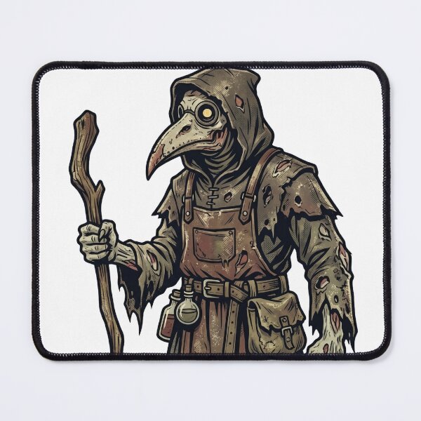 Item preview, Vintage Plague Doctor Zombie – Dark Gothic Design designed and sold by pictranoosa.