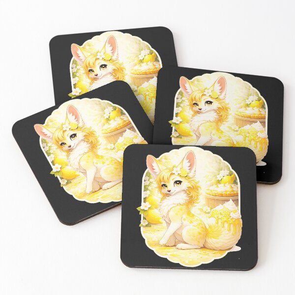 Item preview, Fennec Fox Lemon Dessert Cute Animal Lover designed and sold by CalyZOam99.