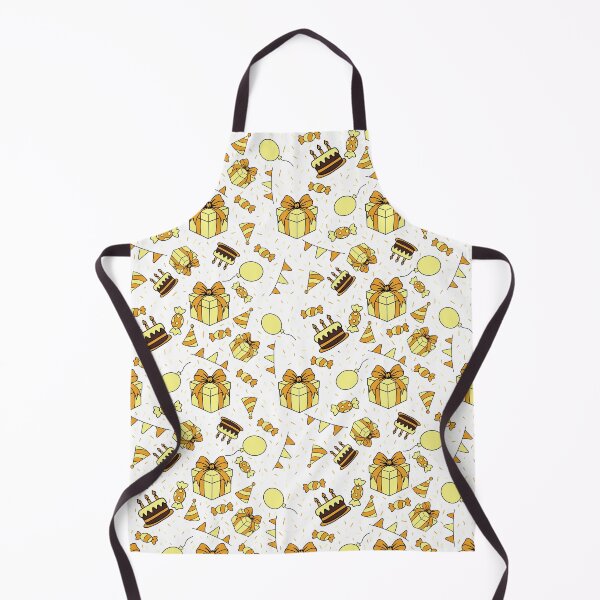 Item preview, Copy of Seamless birthday party yellow designed and sold by SeamlessArtists.