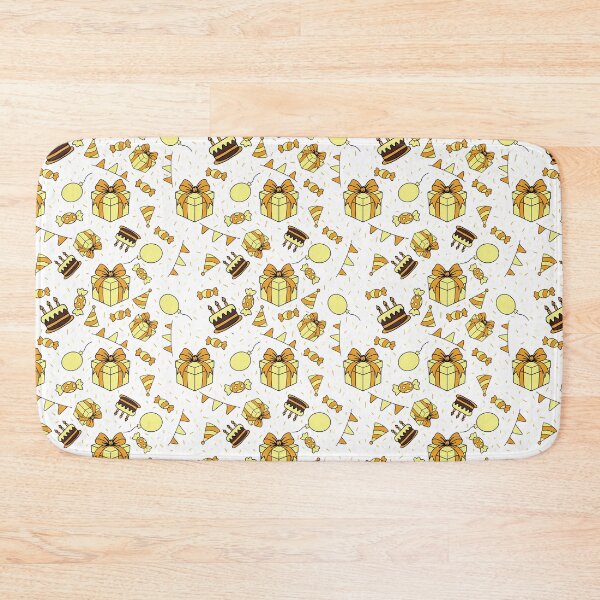 Item preview, Copy of Seamless birthday party yellow designed and sold by SeamlessArtists.