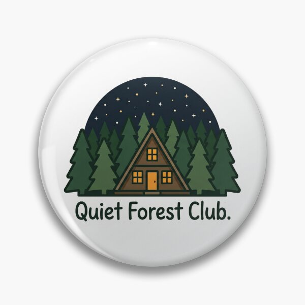 Item preview, Cabin in the Woods - Cozy Forest Introvert designed and sold by The Prompted Soul.
