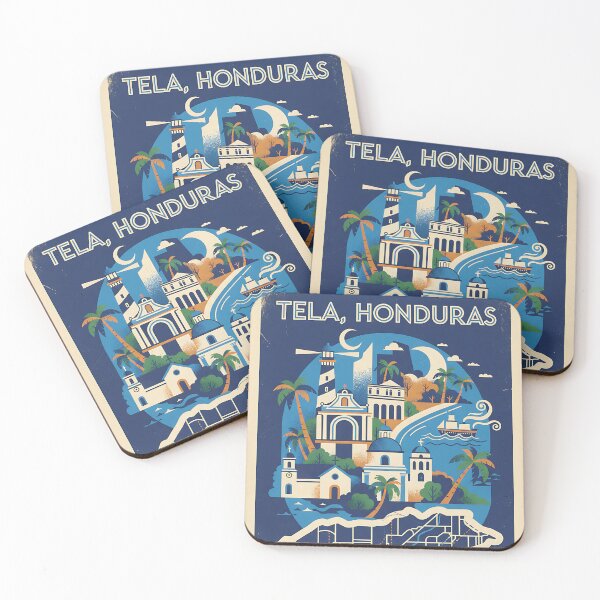 Item preview, Tela Honduras 1950s Vintage Travel Tourism designed and sold by TravelersGems.