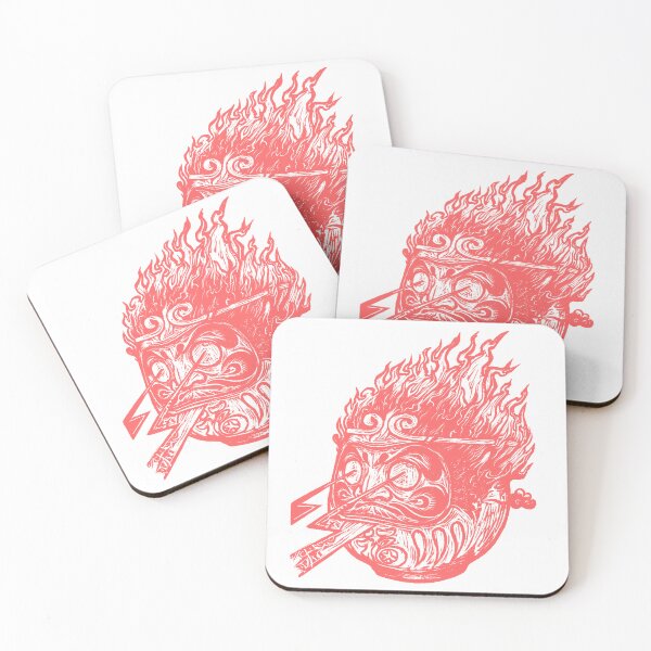 Item preview, Retro Woodcut Daruma Doll Illustration - Japanese Streetwear Design designed and sold by zumerdiego.