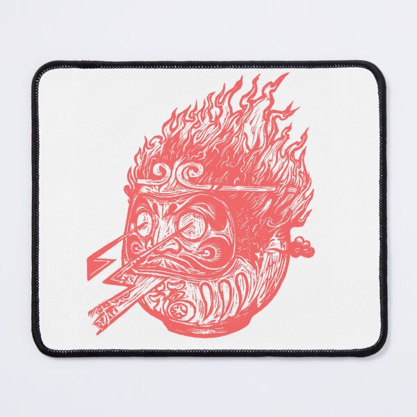 Item preview, Retro Woodcut Daruma Doll Illustration - Japanese Streetwear Design designed and sold by zumerdiego.