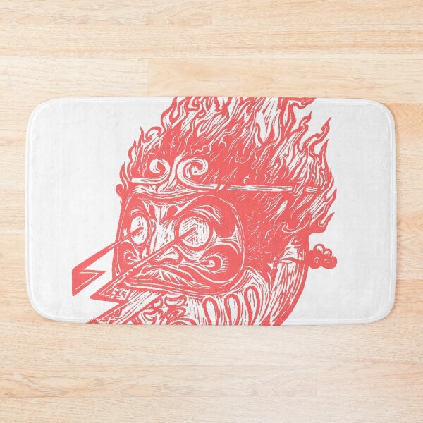 Item preview, Retro Woodcut Daruma Doll Illustration - Japanese Streetwear Design designed and sold by zumerdiego.